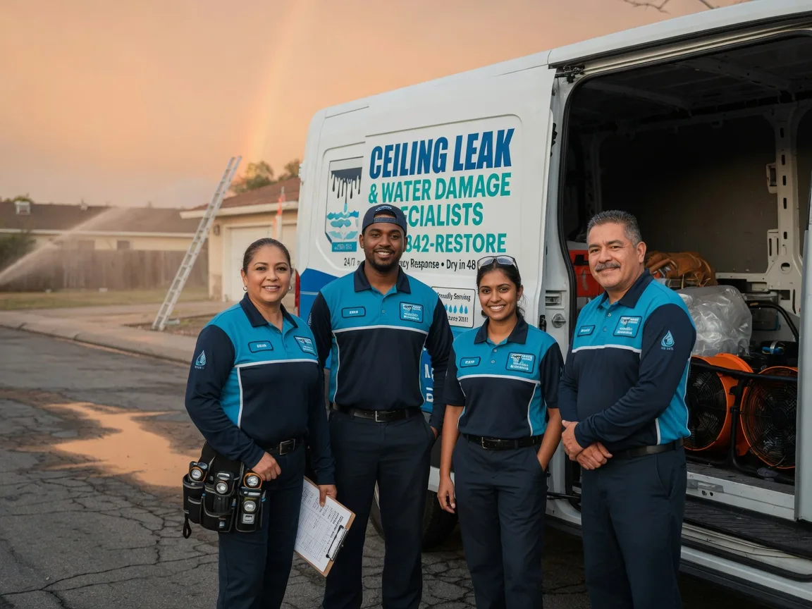 Ceiling Leak Cleanup company in Spanishburg, WV